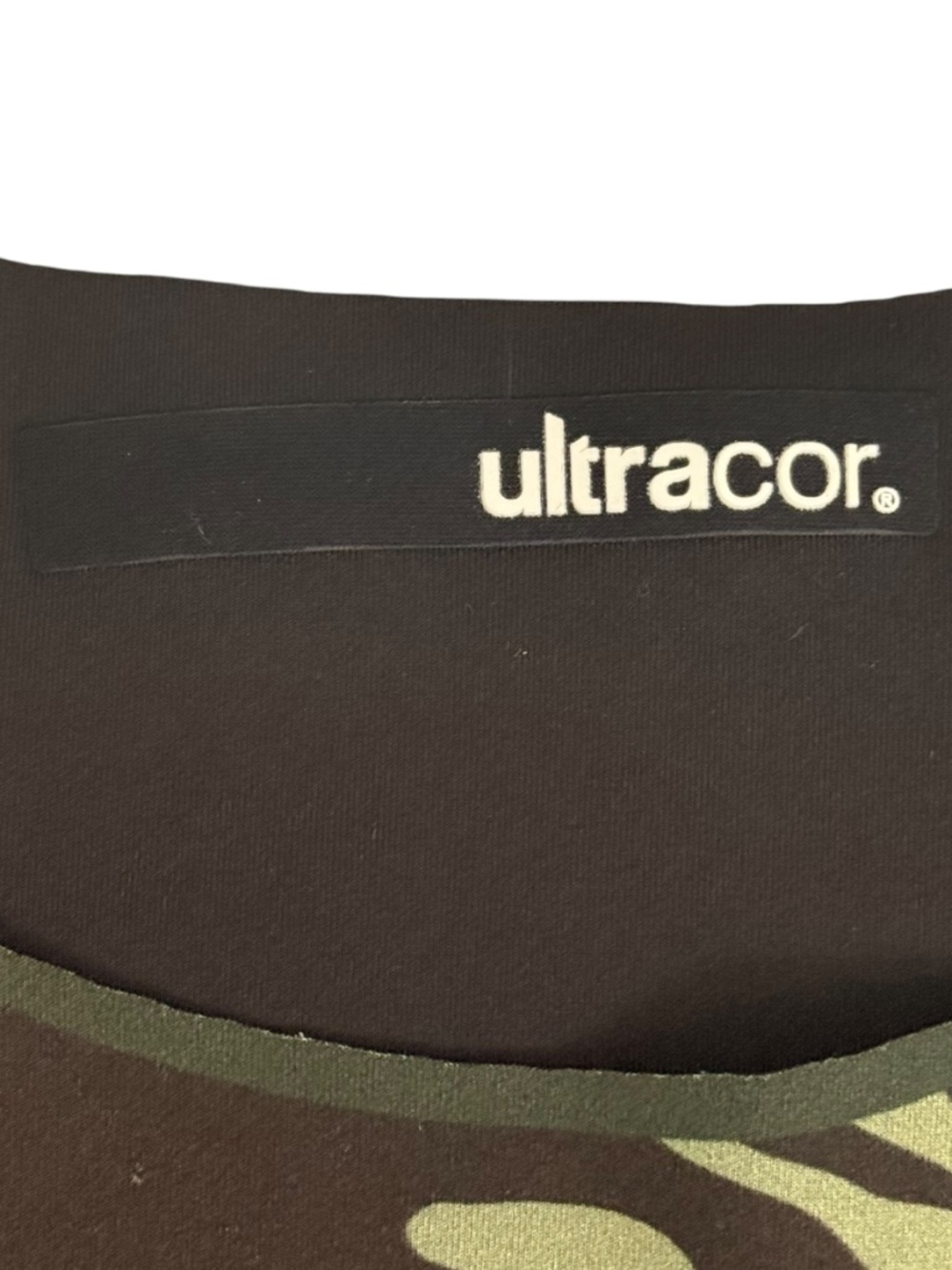 🦋 NWT Ultracor Velocity Monarch Long Sleeve - Army Green Butterfly Print - S - Picture 3 of 7